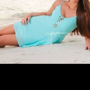 Light blue dress. Worn once. Small